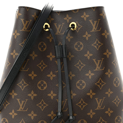 Louis Vuitton Monogram Neonoe MM Black 8 of 12