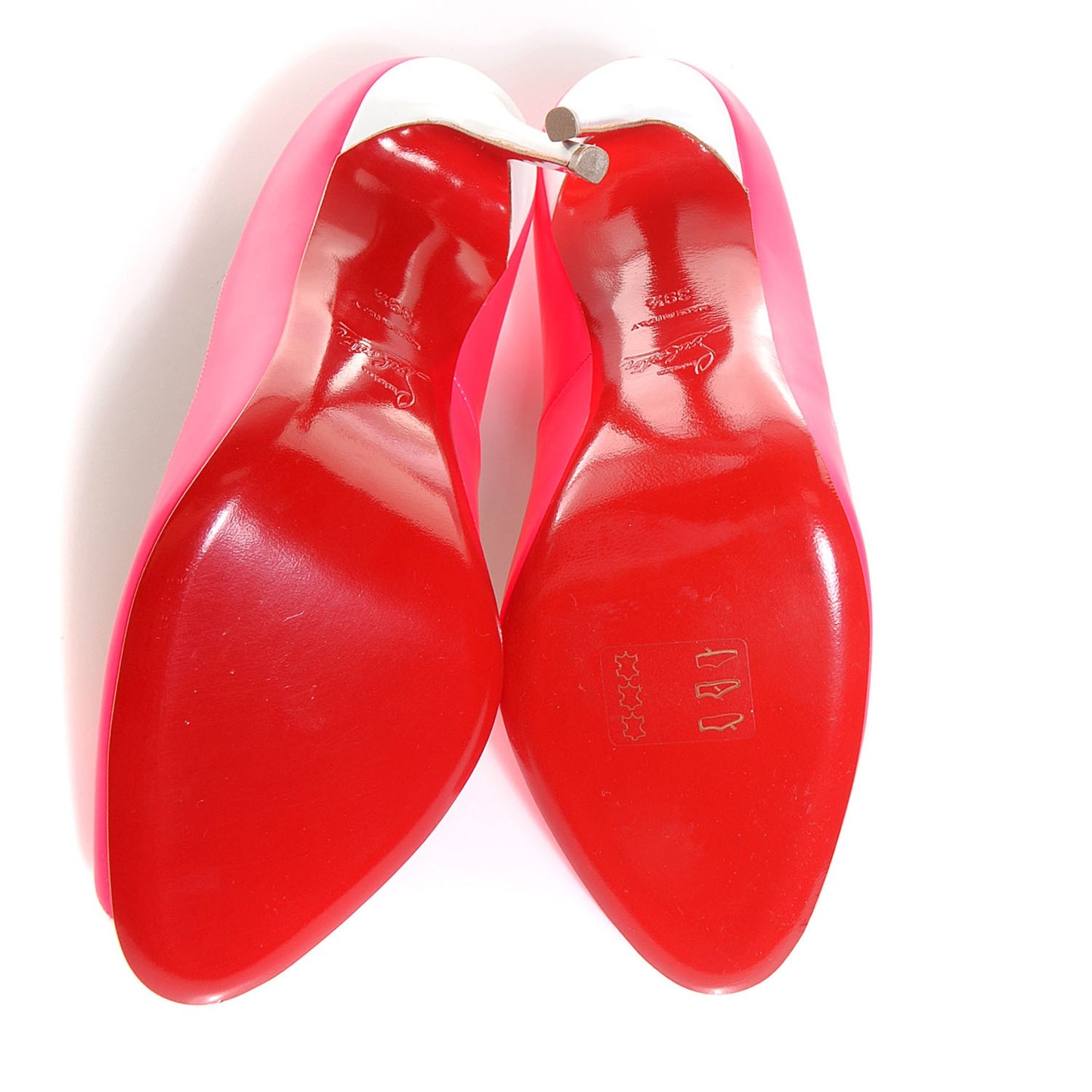 Jazz Calf Youpi 120 Pumps 39.5 Fuchsia White