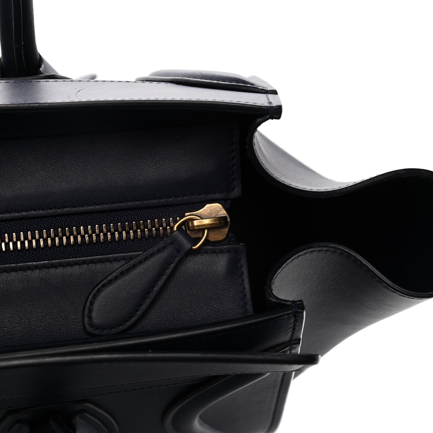 Celine Smooth Calfskin Mini Luggage Ink 20 of 28