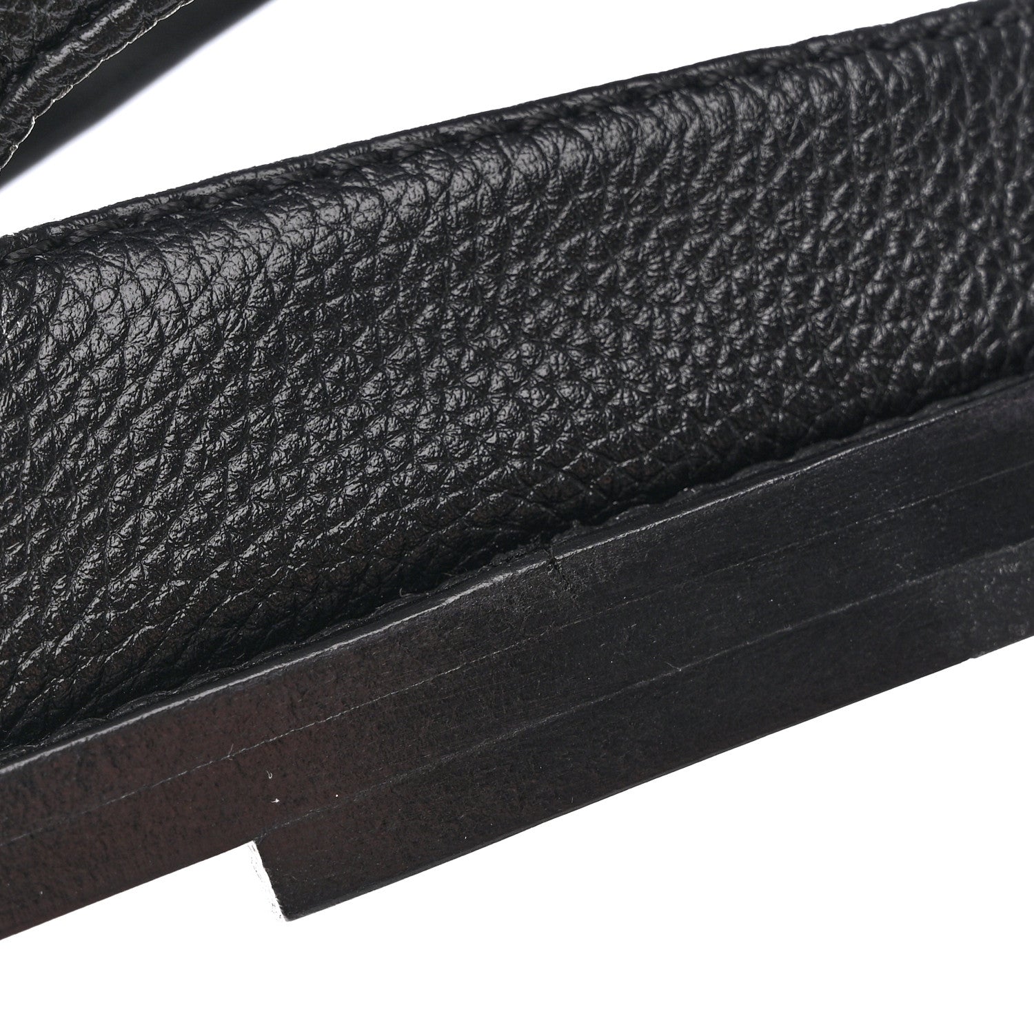 Chanel Grained Calfskin Velcro Dad Sandals 36 Black 9 of 10