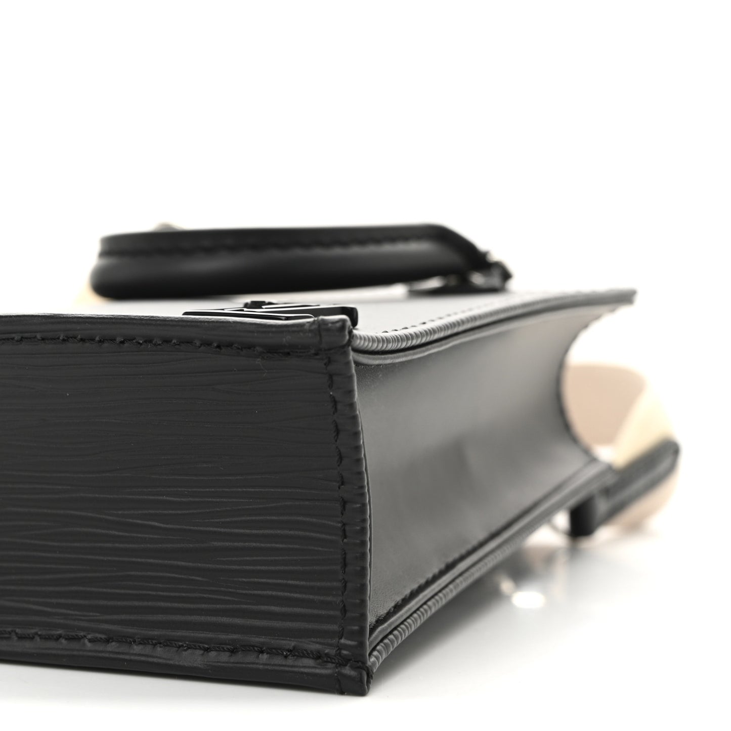 Epi Jacquard Petit Sac Plat Black