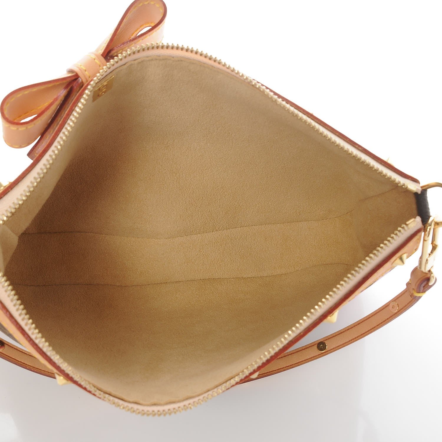 Louis Vuitton Monogram Cherry Blossom Pochette Accessories Brown 5 of 7