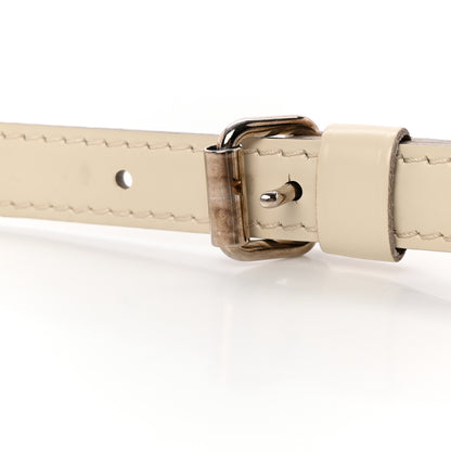 Louis Vuitton Calfskin Alma 16mm Adjustable Shoulder Strap Ivory 5 of 5