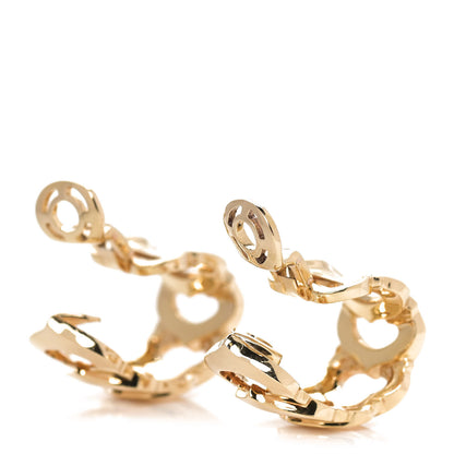 Cartier 18K Yellow Gold C De Cartier Clip-On Earrings 3 of 5