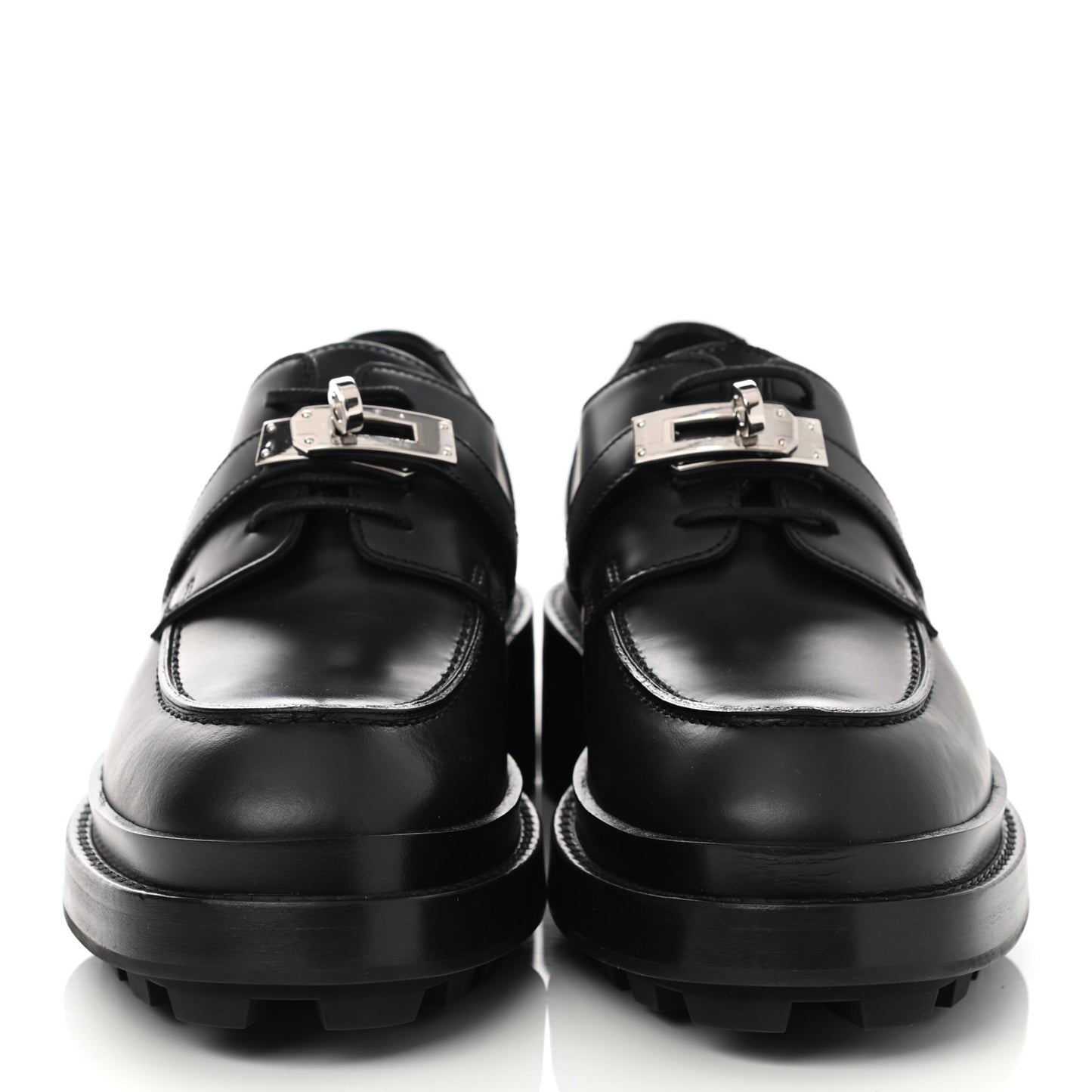 Glossed Calfskin First Oxford 37.5 Black