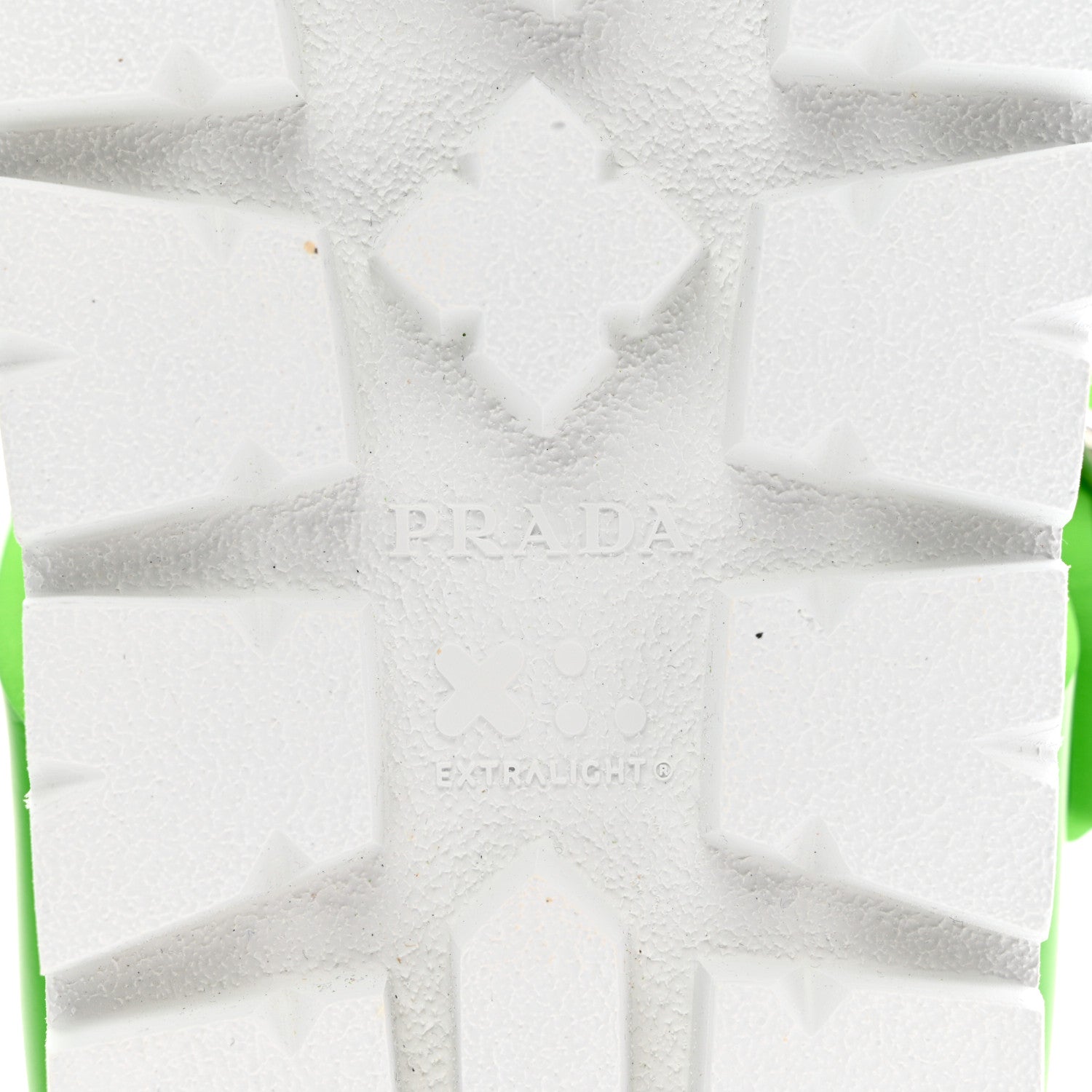 Prada EVA Rubber Buckled Lug Sole 20mm Thong Sandals 37 Mela 6 of 8