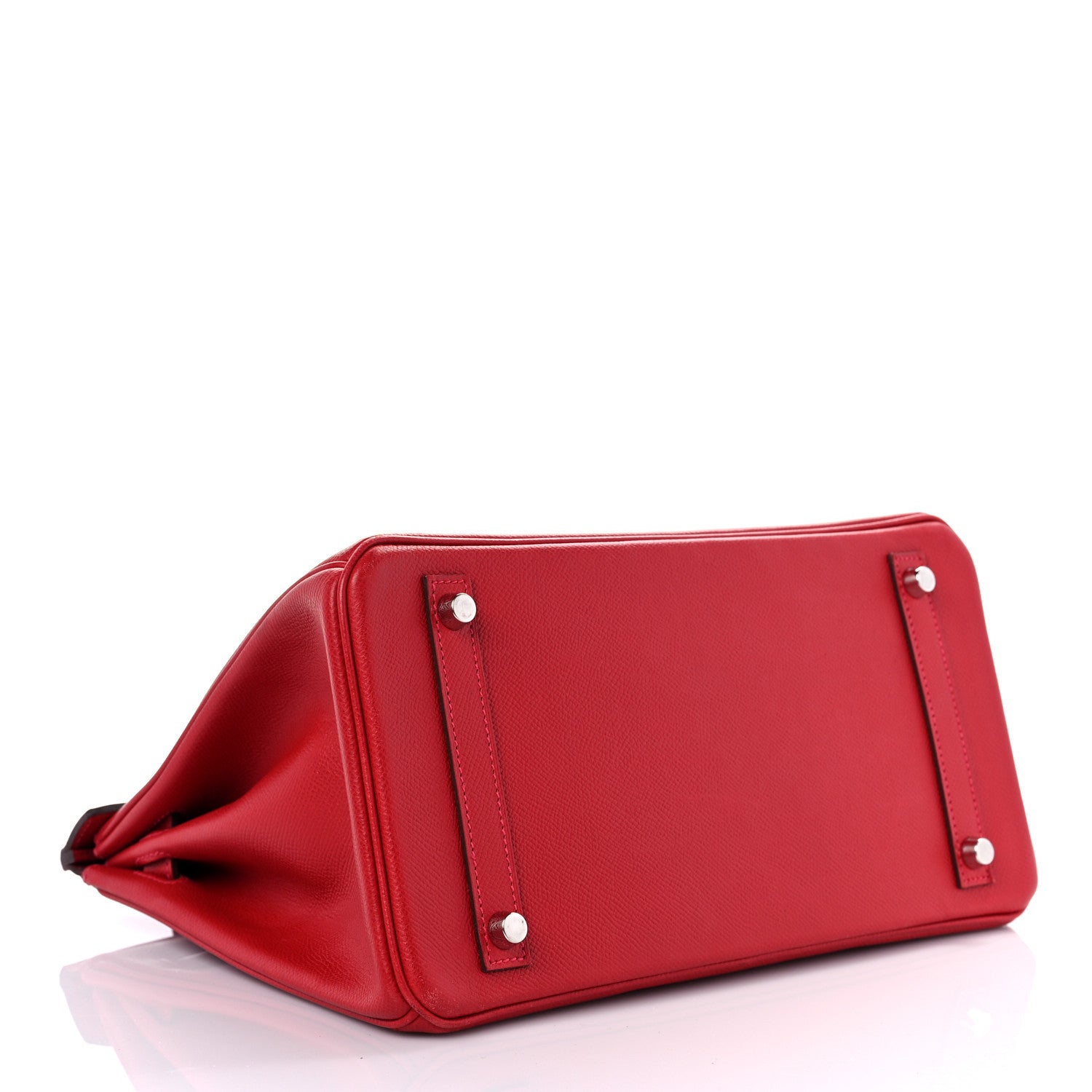 Hermes Epsom Birkin 30 Rouge Casaque 4 of 12