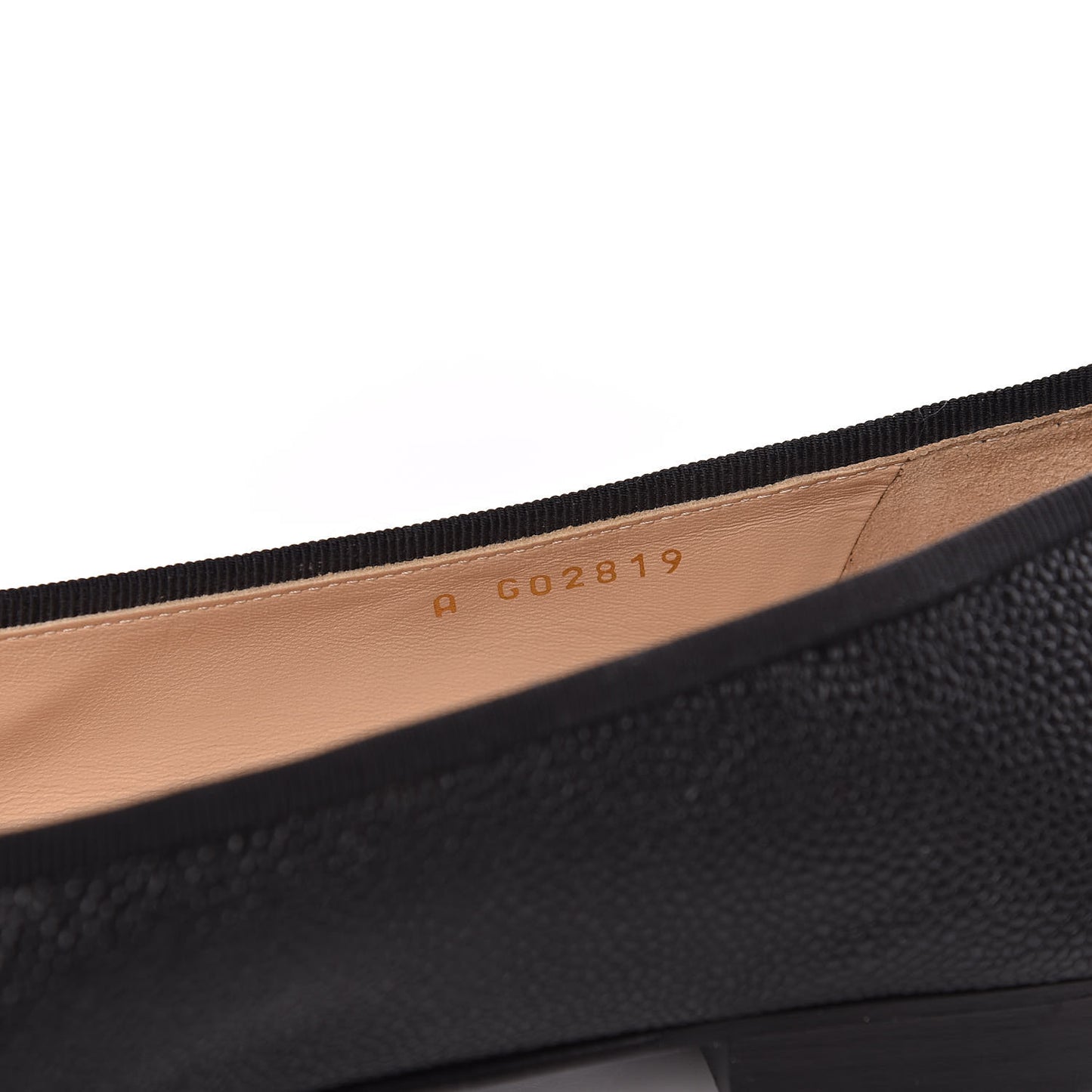 Caviar CC Cap Toe Ballerina Flats 42 Black