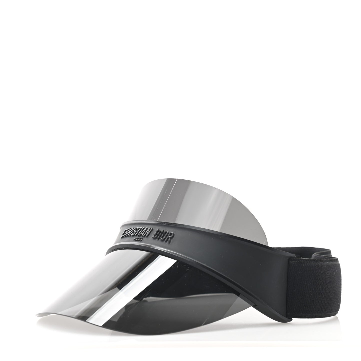 Mirrored DiorClubV1U Sun Visor Black
