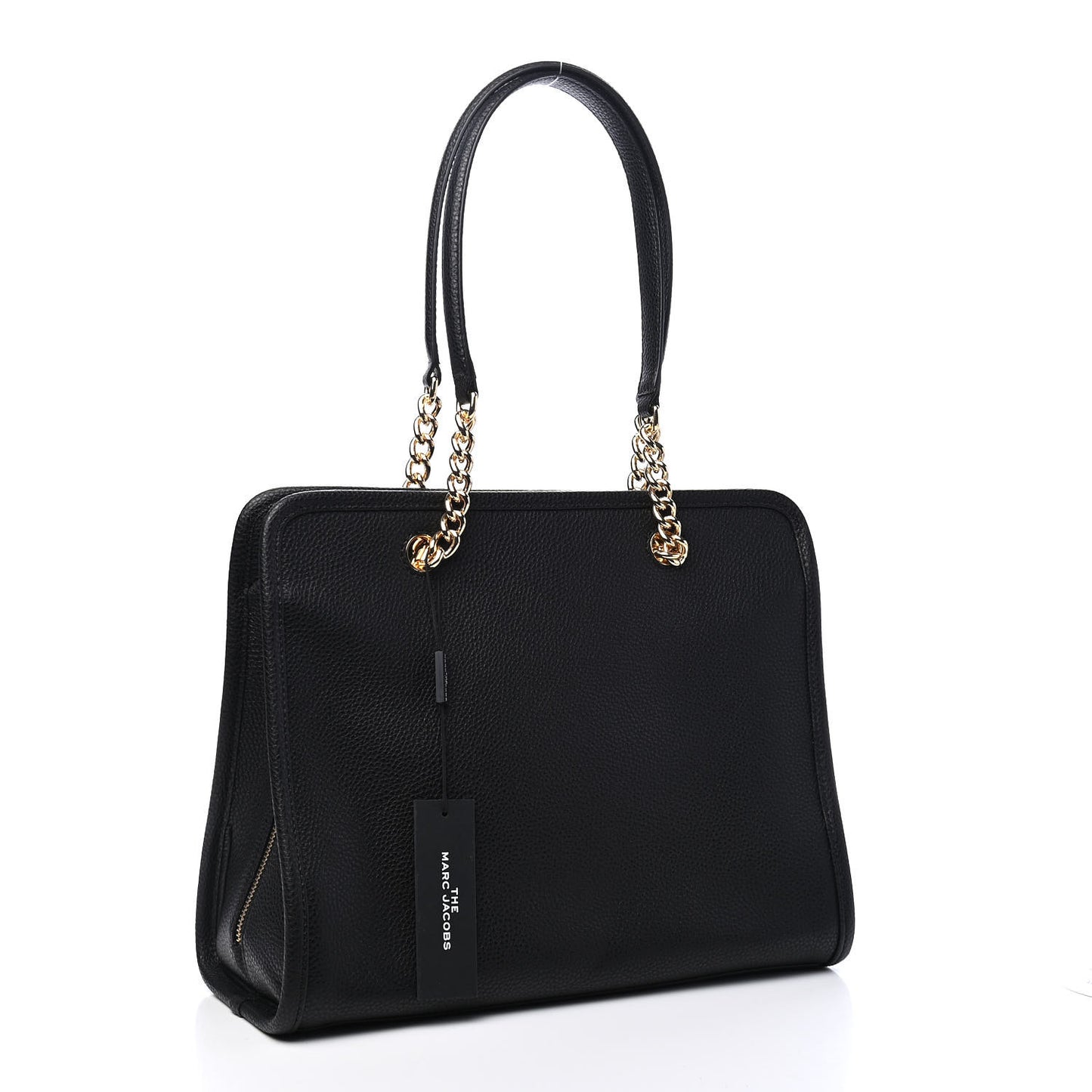 Calfskin Quilted Tote Black