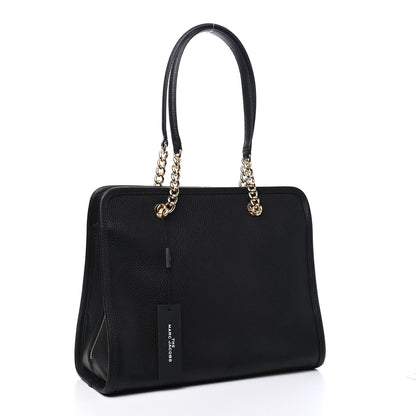Marc Jacobs Calfskin Quilted Tote Black 2 of 8