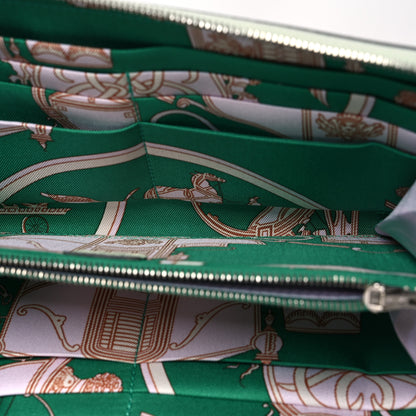 Hermes Epsom Silk'In Wallet Vert Fizz 5 of 11