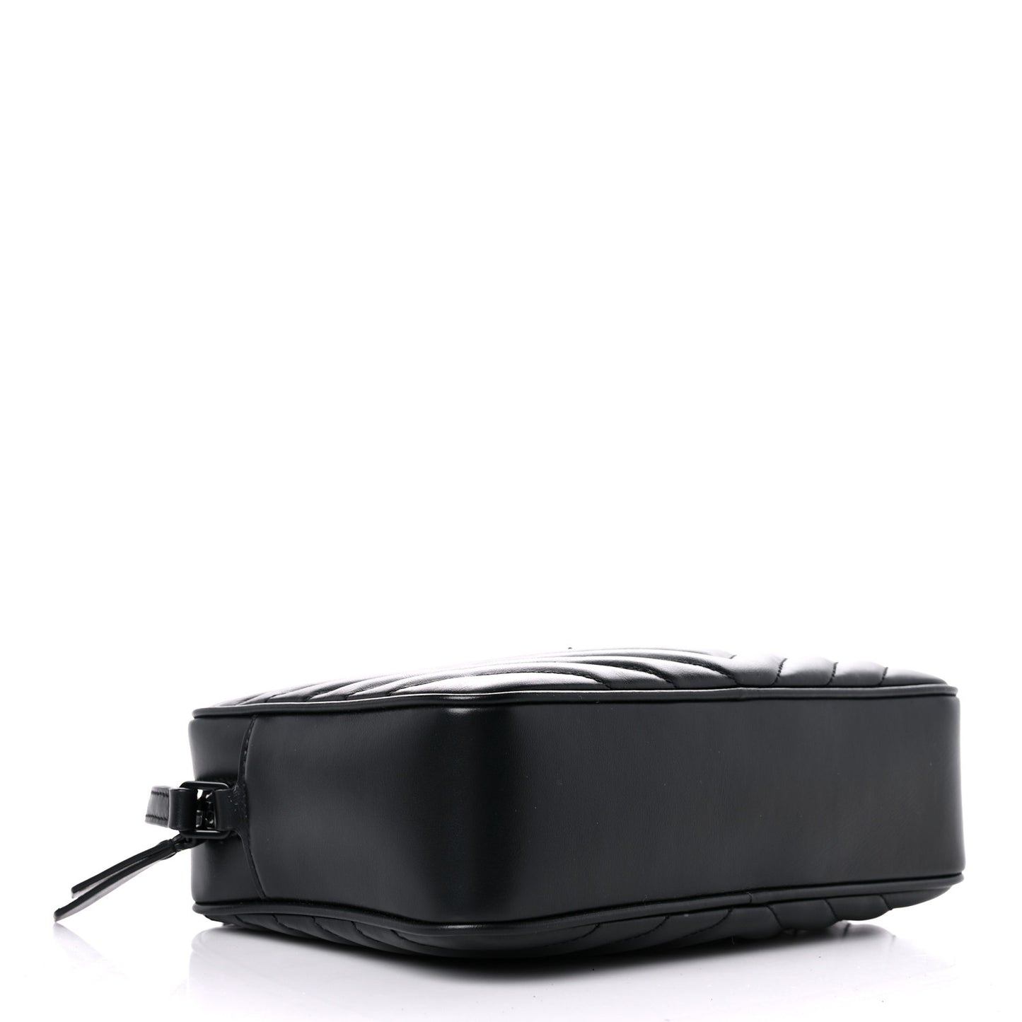 Calfskin Matelasse Monogram Lou Camera Bag Black