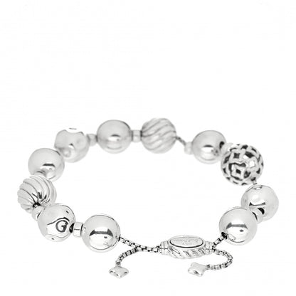 David Yurman Sterling Silver 14mm Elements Bead Bracelet 3 of 4
