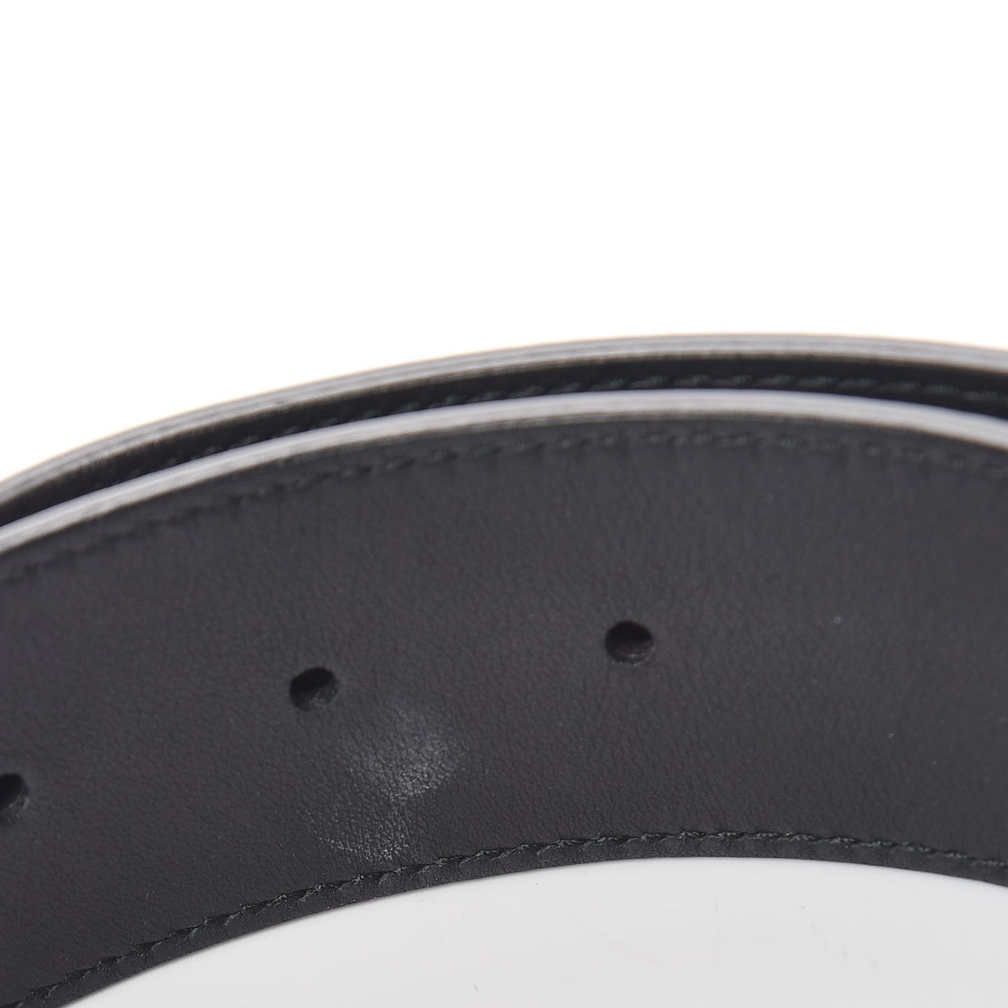 Textured Calfskin Double G 40mm Belt 95 38 Black