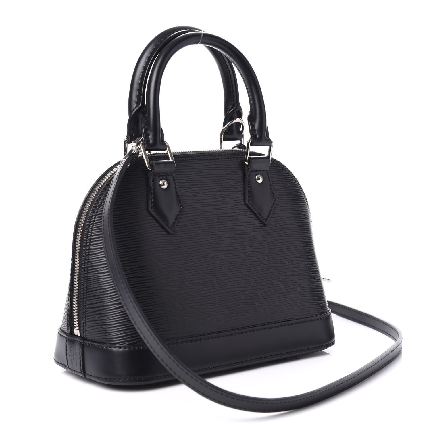 Louis Vuitton Epi Alma BB Black 4 of 9