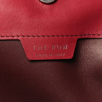 The Row Polished Saddle Calfskin Alexia Bag Amaranto 7 of 12