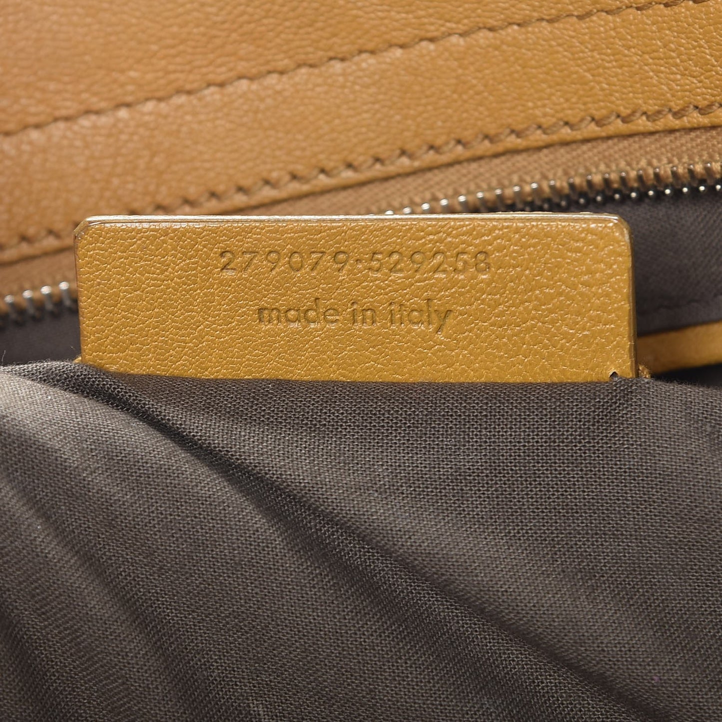 Sheepskin Medium Cabas ChYc Mustard