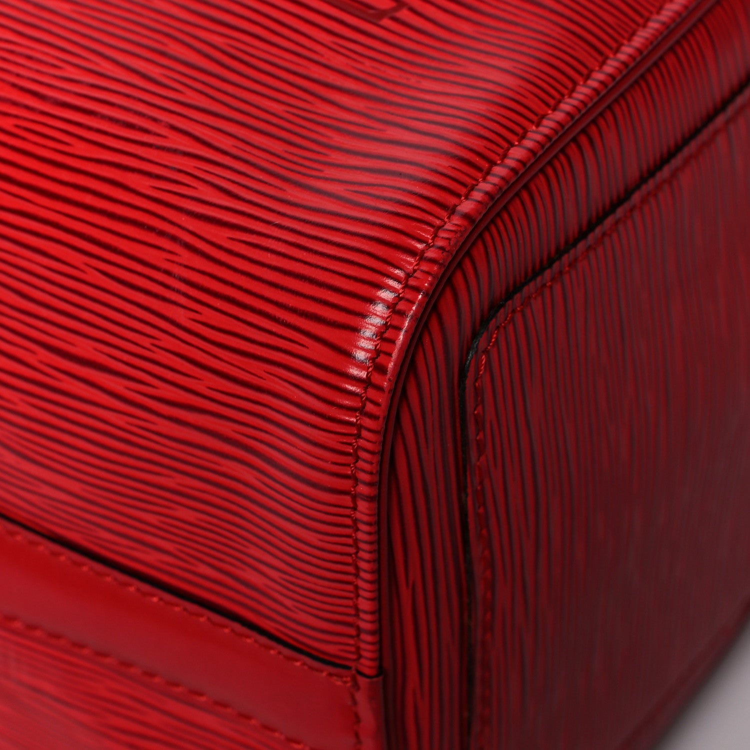 Louis Vuitton Epi Speedy 25 Castillan Red 10 of 13