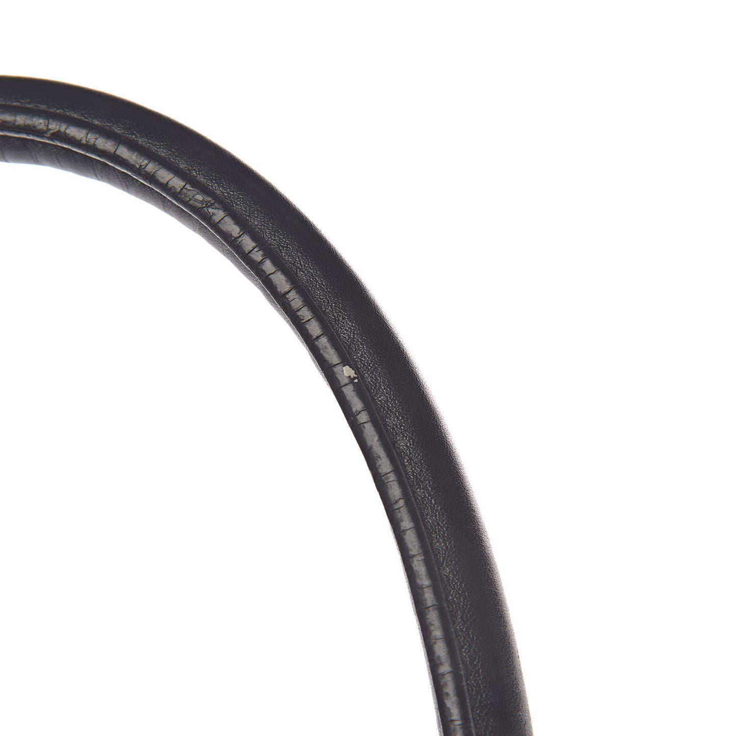 Calfskin CC Shoulder Bag Black