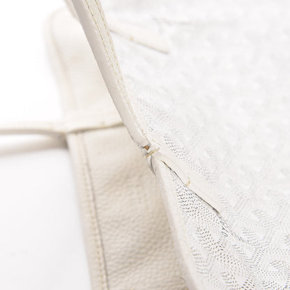 Goyard Goyardine Sac Hardy Pet Carrier PM White 15 of 16
