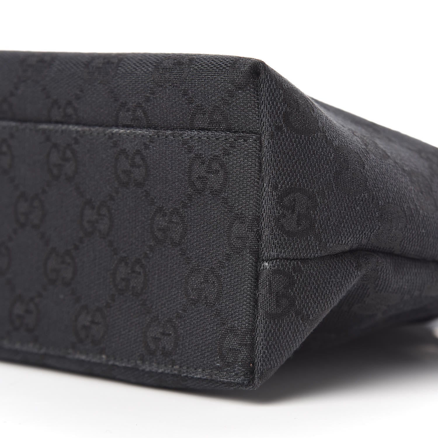 Gucci Nylon Monogram Hobo Black 9 of 10
