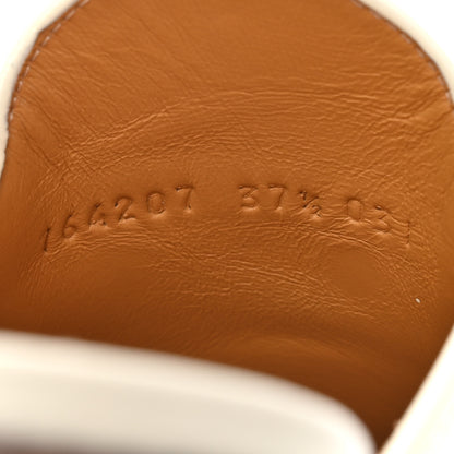 Gucci Cordovan Lux Horsebit Platform Mules 37.5 Mystic White 9 of 13