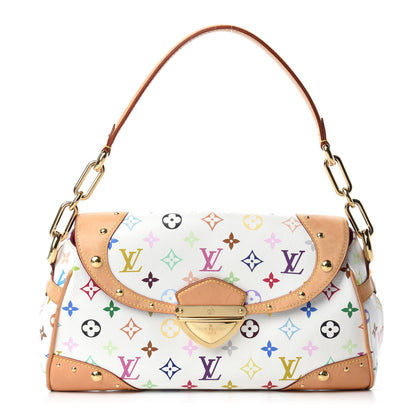 Louis Vuitton Monogram Multicolor Beverly MM White 1 of 10