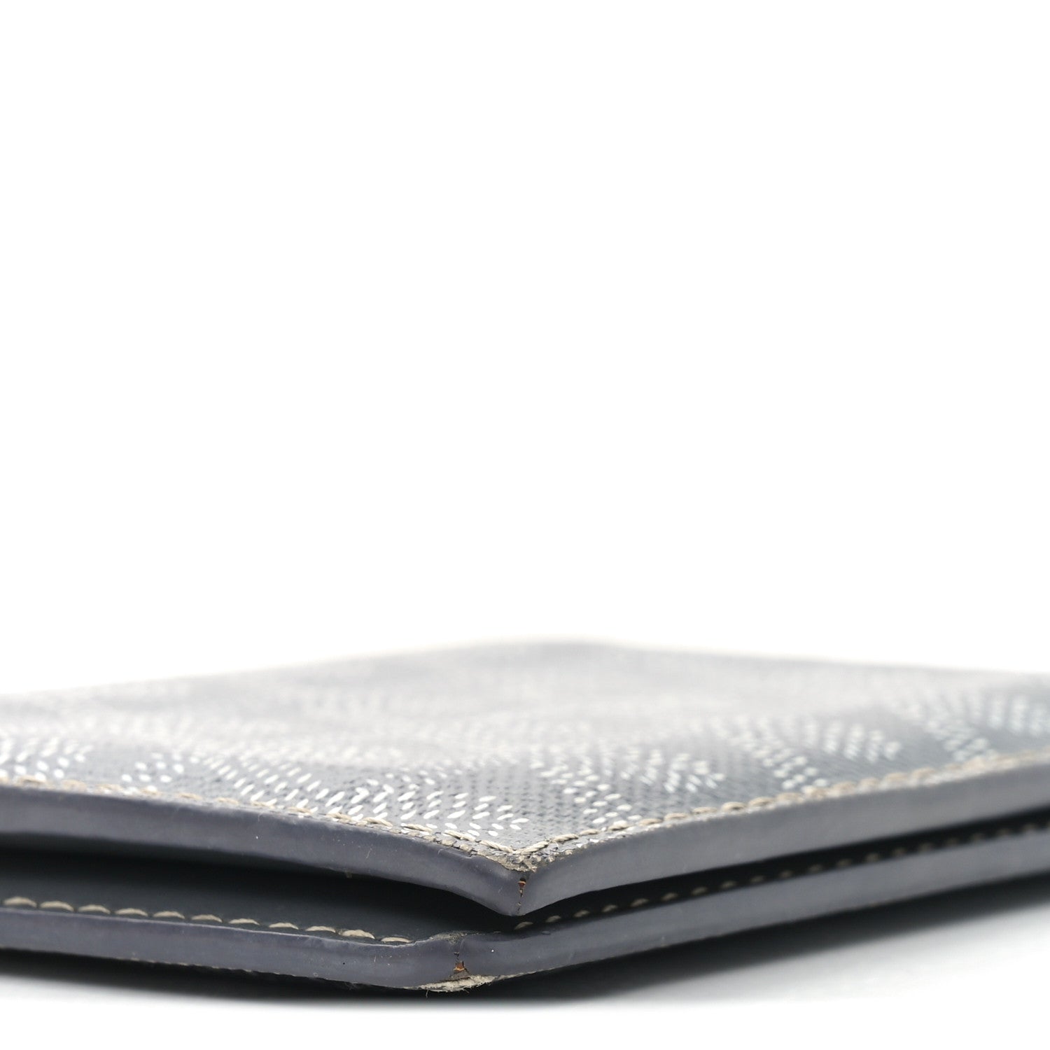 Goyard Goyardine Saint Marc Folding Card Case Grey 8 of 8