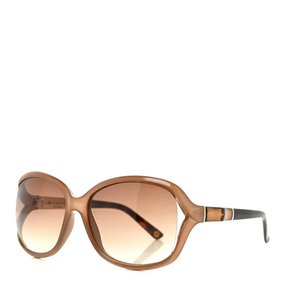 Gucci Acetate Bamboo Sunglasses 3671/S Tan Tortoise 1 of 8