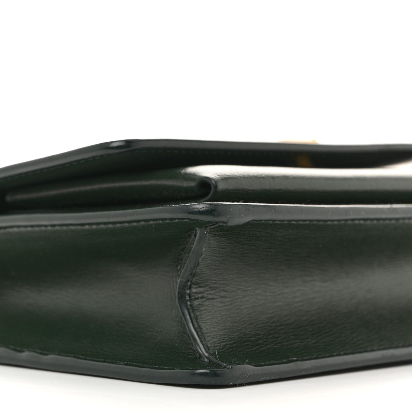 Calfskin Monogram Sunset Chain Wallet Green