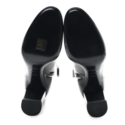 Saint Laurent Nappa Vendome Loulou Ankle Zip Boot 39.5 Black 6 of 9