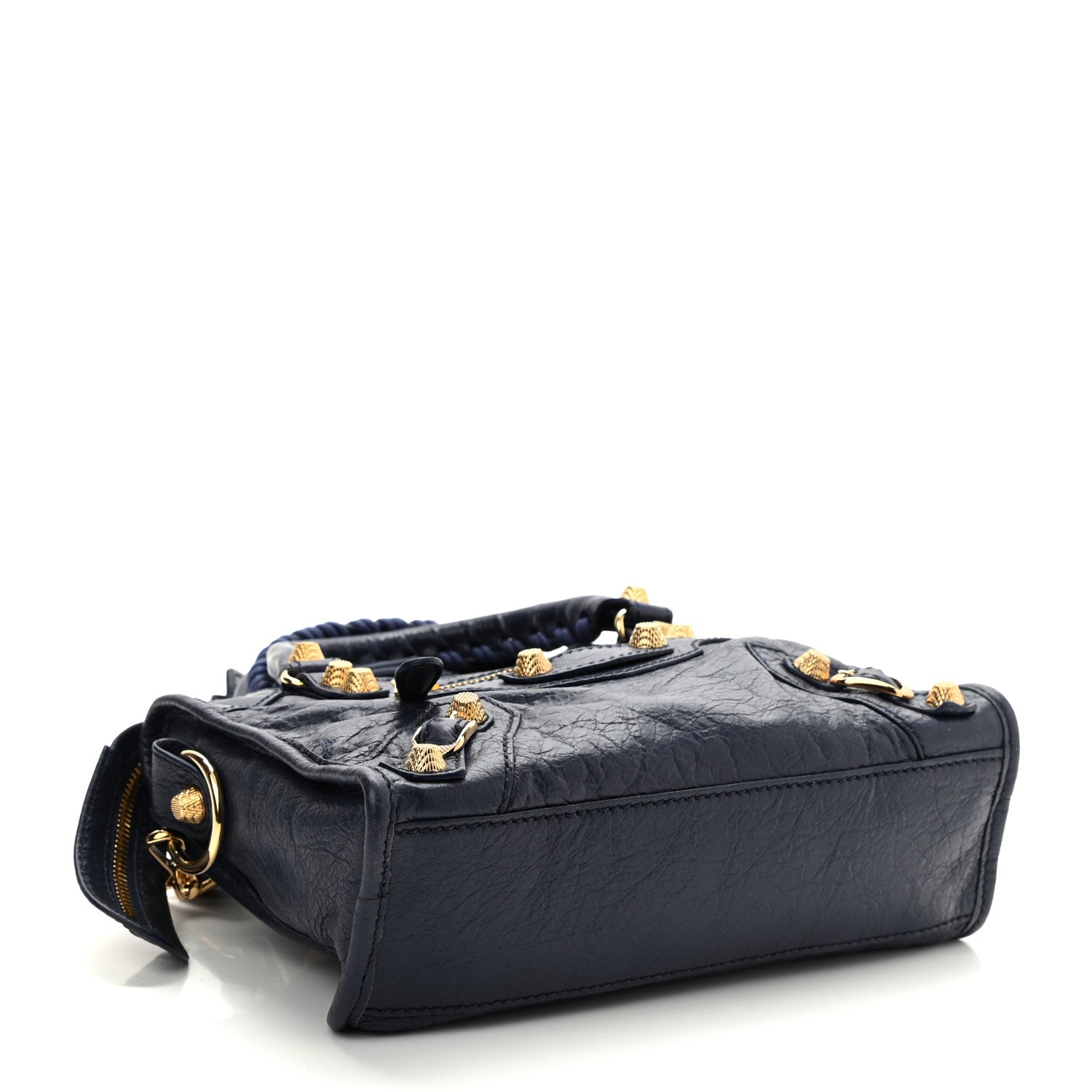 Balenciaga Agneau Giant 12 Gold Hardware Mini City Gris Chartreux 4 of 9