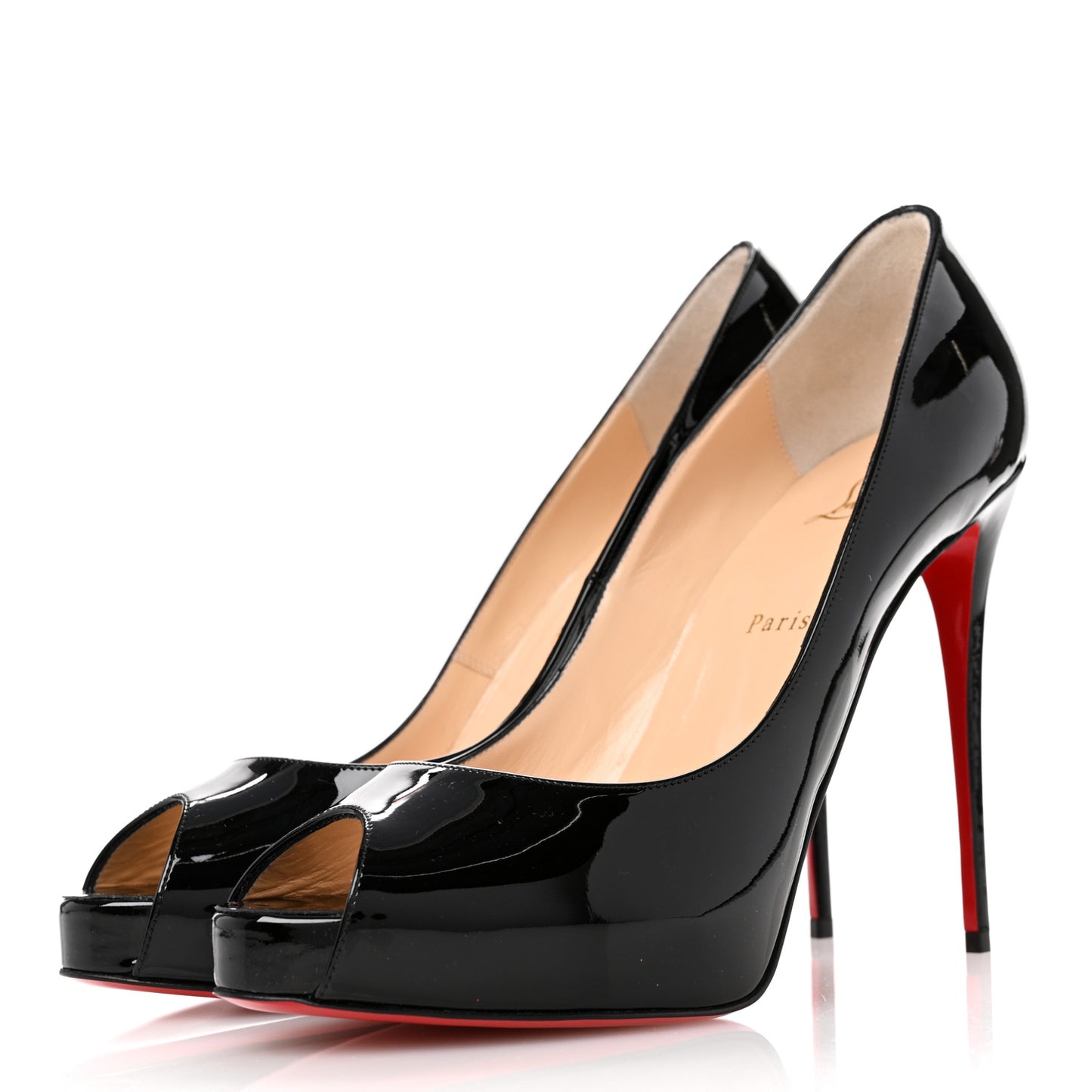 Patent New Very Prive 120 Pumps 41 Black Red