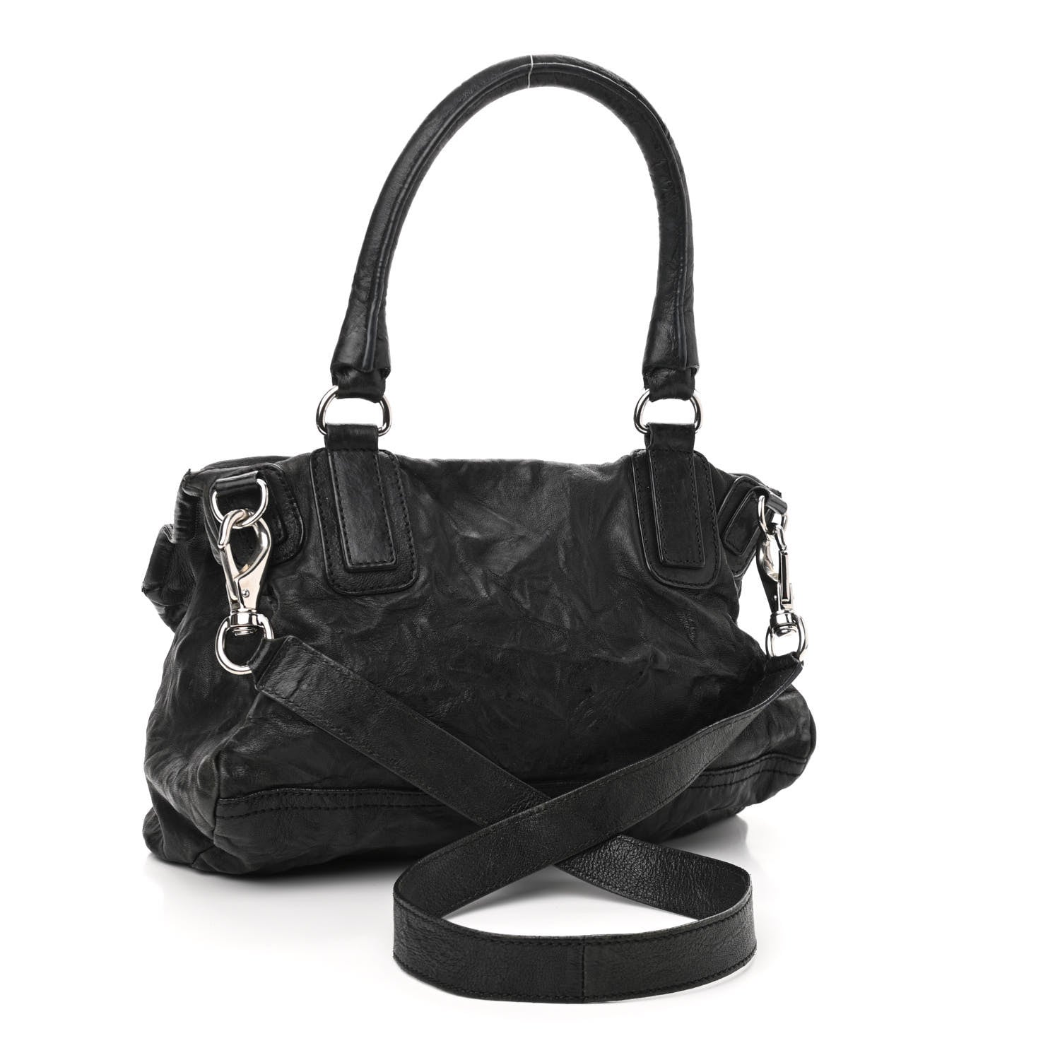 Givenchy Tumbled Sheepskin Small Pandora Black 3 of 16