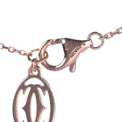 Cartier 18K Pink Gold Diamond D'Amour Pave Necklace 6 of 8