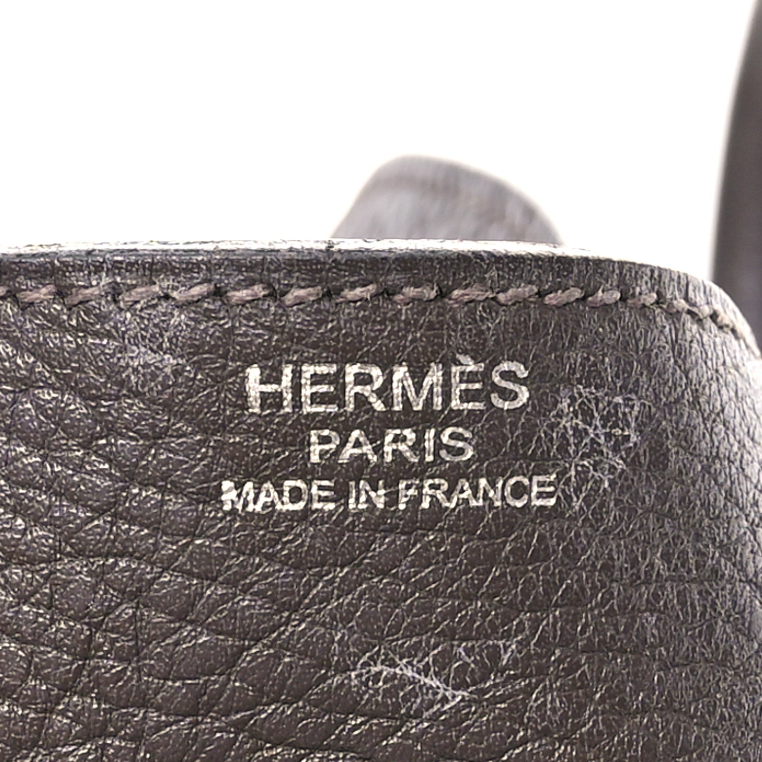Hermes Taurillon Clemence Lindy 30 Chocolate 6 of 12