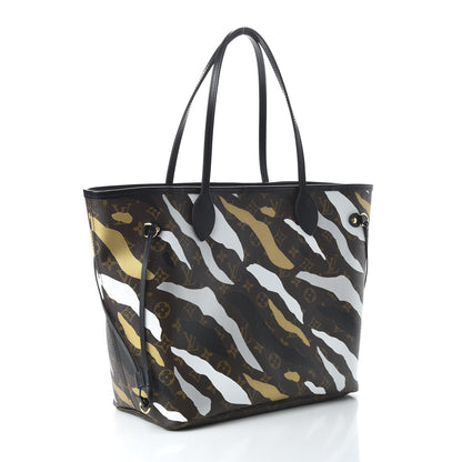 Louis Vuitton X LOL Monogram Neverfull MM Gold Silver 3 of 10