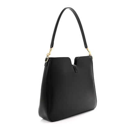 Celine Smooth Calfskin Medium Camille 16 Soft Bag Black 3 of 10