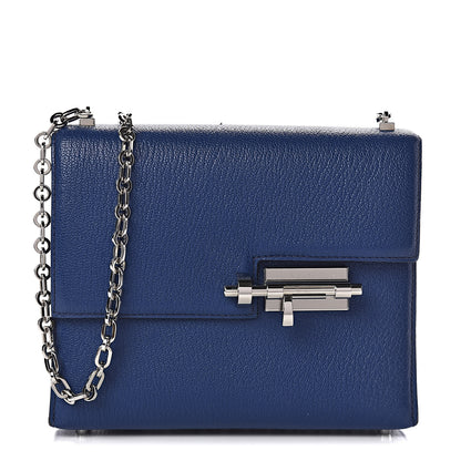 Hermes Chevre Chamkila Mini Verrou Chaine Bag Bleu Encre 1 of 12