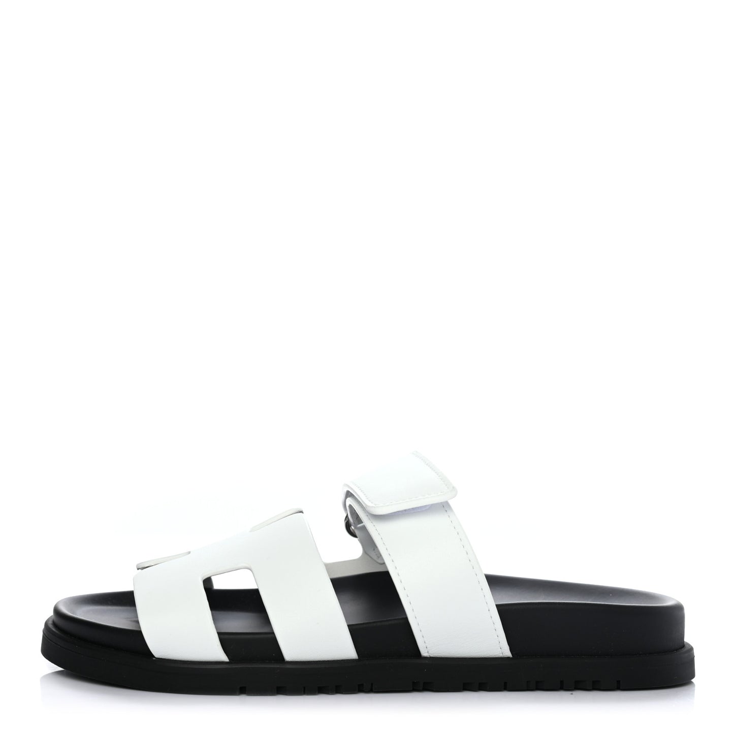 Calfskin Womens Chypre Sandals 37 White