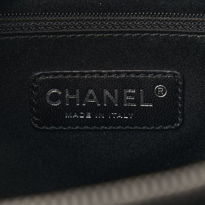 Chanel Caviar Quilted Grand Shopping Tote GST Black 6 of 11