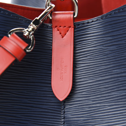 Louis Vuitton Epi Neonoe Indigo Coquelicot 13 of 15