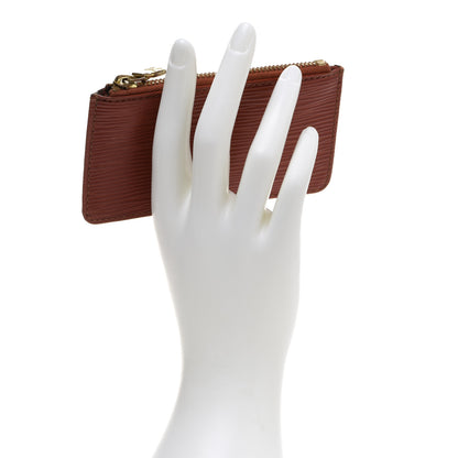 Louis Vuitton Epi Key Pouch Kenyan Fawn 2 of 10
