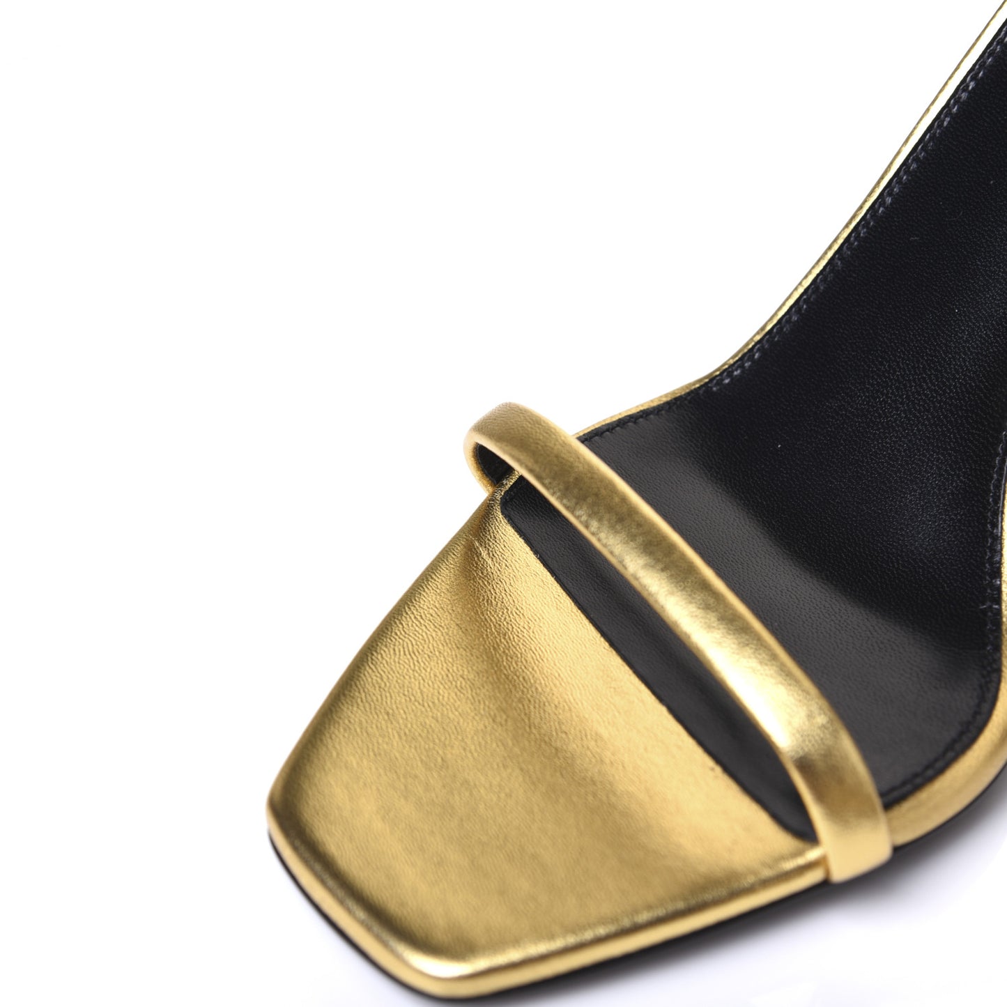 Calfskin Opyum Sandals 37 Oro