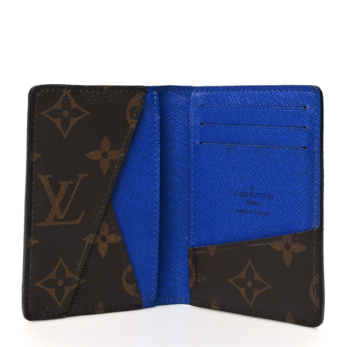 Monogram Macassar Pocket Organizer NM Blue