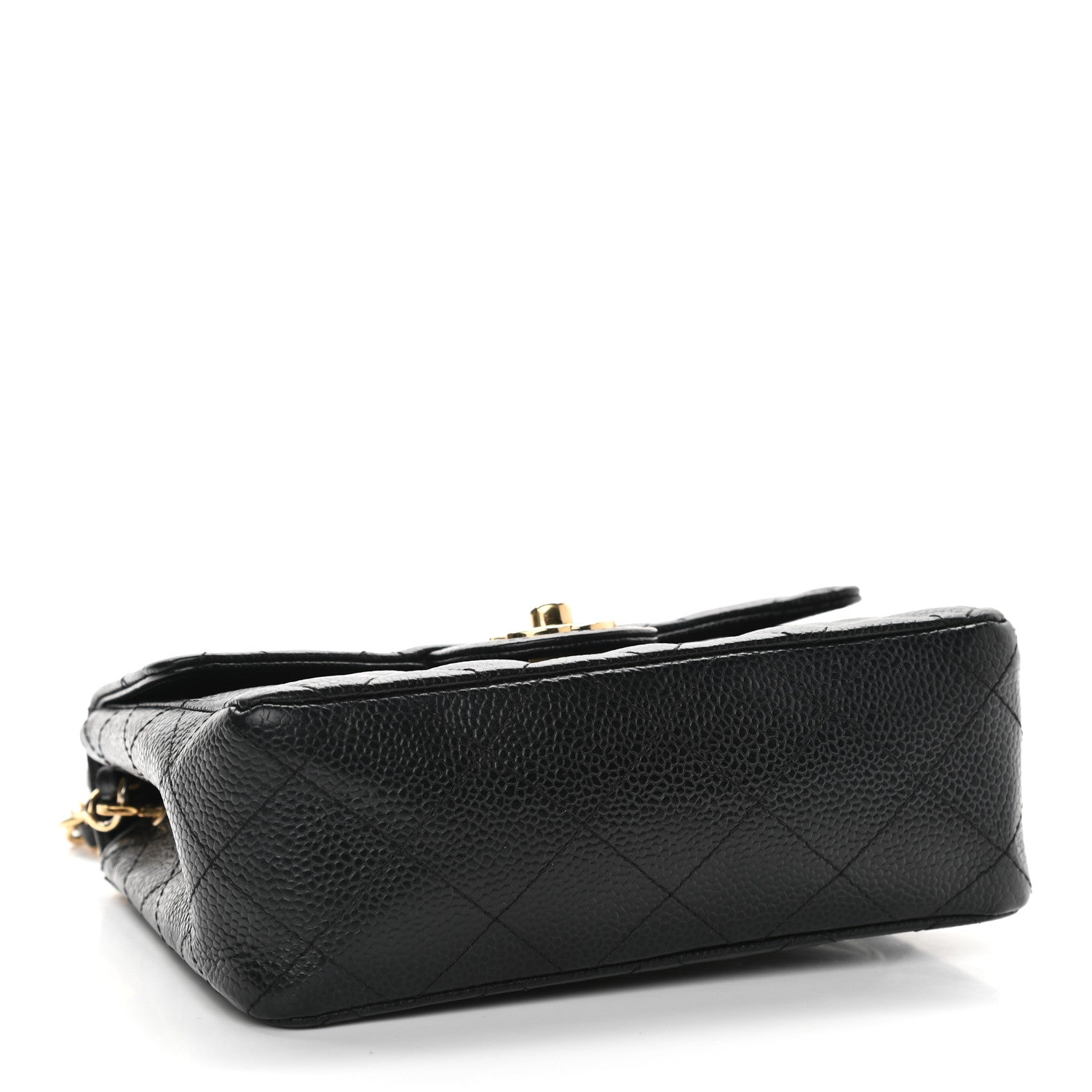 Chanel Caviar Quilted Mini Square Flap Black 4 of 9