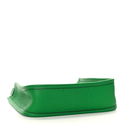 Hermes Taurillon Clemence Allegro Evelyne TPM Bamboo 4 of 9
