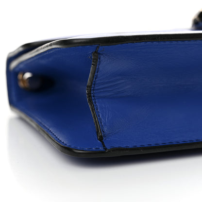 Bulgari Calfskin Serpenti Forever Crossbody Bag Blue 10 of 15