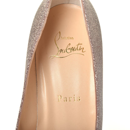 Christian Louboutin Glitter Kate 55 Pumps 39 Gold 6 of 7